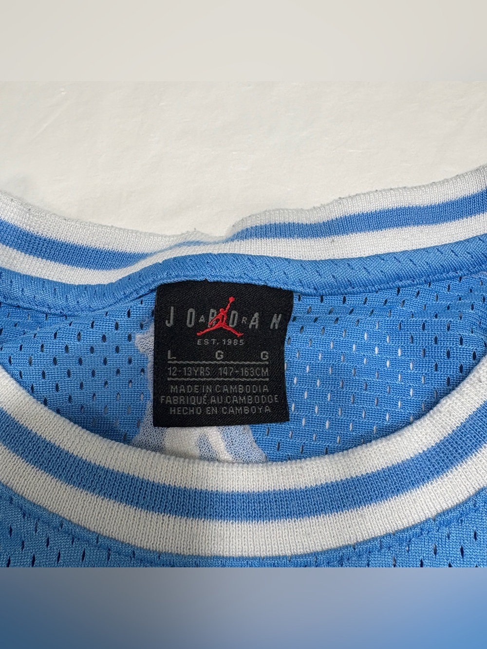 Jordan Brand Basketball Jersey Michael #23 Nike Air Jumpman Youth Boys L 12-13 - Picture 4 of 11